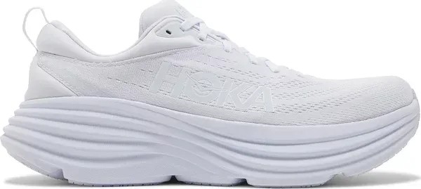 Hoka Bondi 8 White - HypeFly India View 1