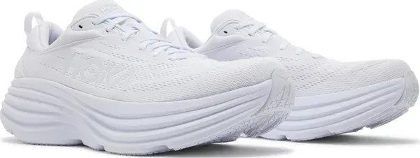 Hoka Bondi 8 White - HypeFly India View 2