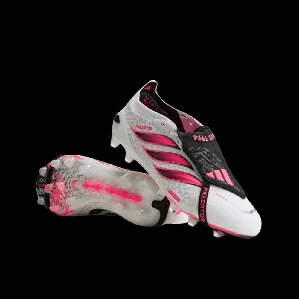 Adidas Predator Elite Fold-Over Tongue Artificial Ground Soccer Cleats Cloud White - HypeFly India View 4