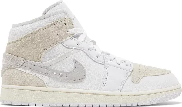 Air Jordan 1 Mid SE Craft 'Inside Out - White Sail' - HypeFly India View 1