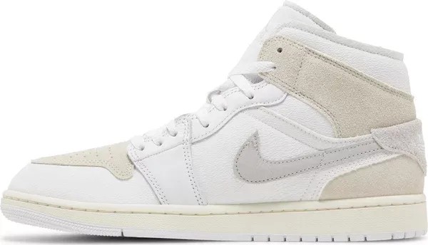 Air Jordan 1 Mid SE Craft 'Inside Out - White Sail' - HypeFly India View 4