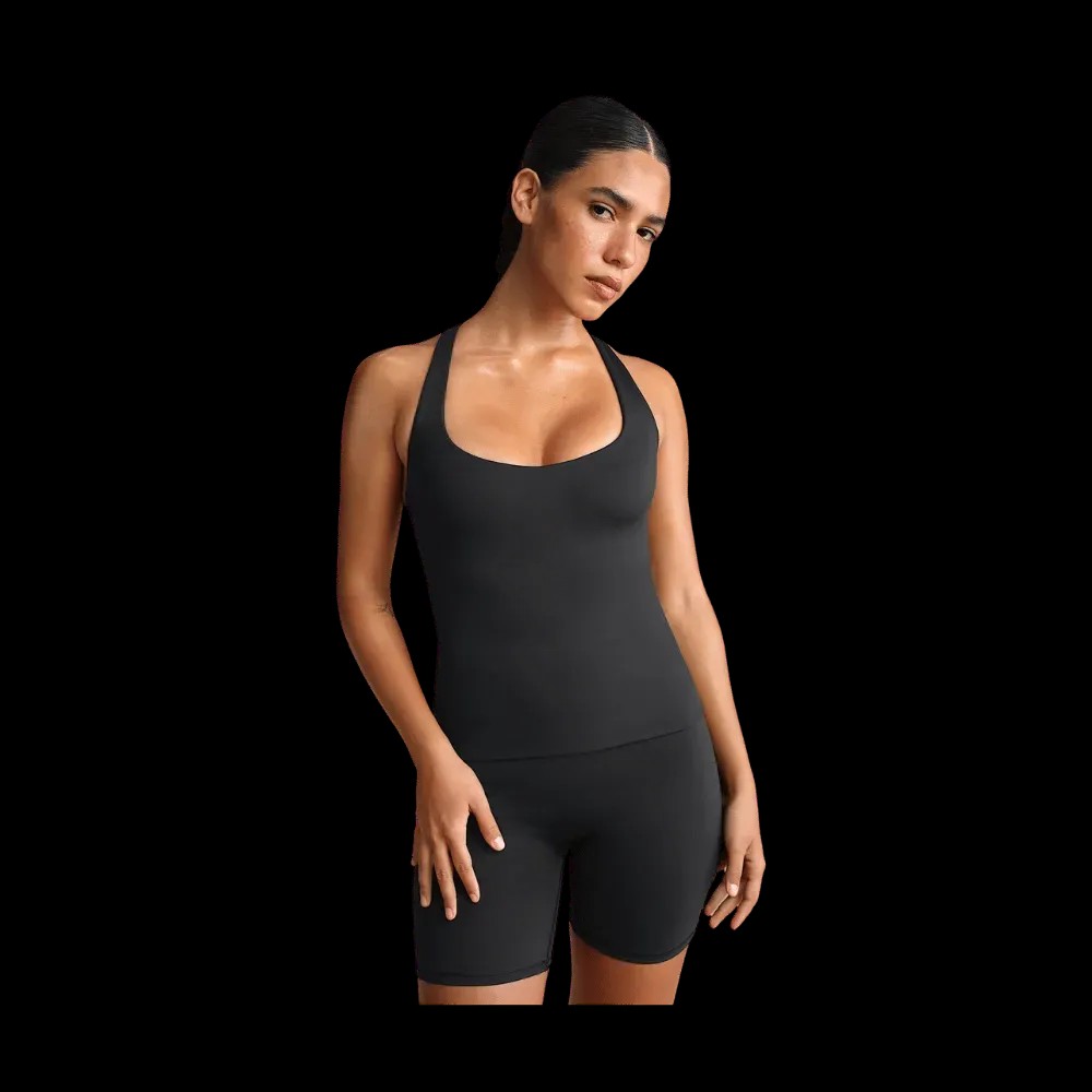 Nike X Skims Matte Women's Racerback Tank Top Obsidian - HypeFly India View 1