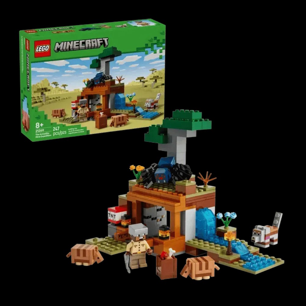 Lego Minecraft The Armadillo Mine Expedition - HypeFly India View 1
