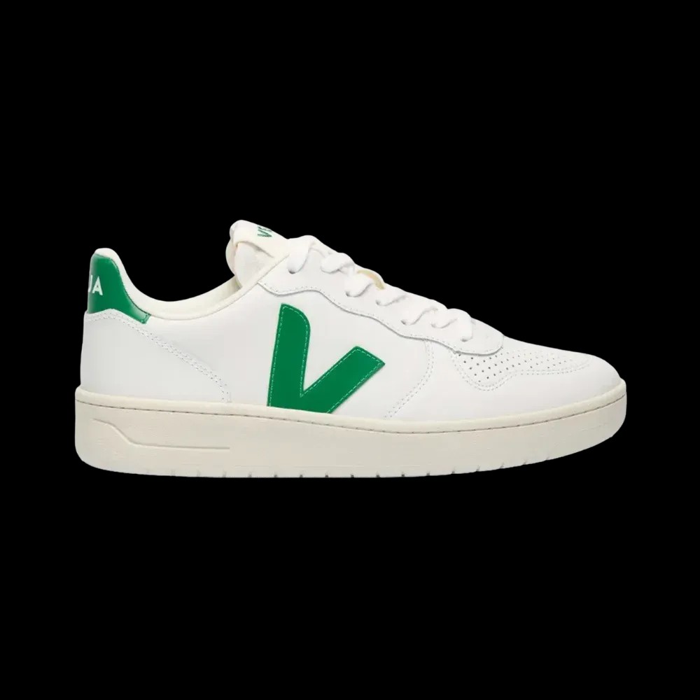 Veja V-10 Leather White Emeraude - HypeFly India View 1