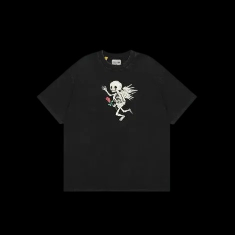 Gallery dept Flying Skull T-Shirt 'Black' - HypeFly India View 1