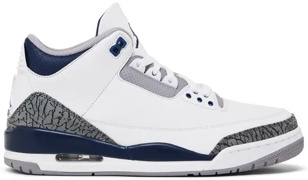 Air Jordan 3 Retro 'Midnight Navy' - HypeFly India View 1