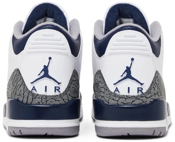 Air Jordan 3 Retro 'Midnight Navy' - HypeFly India View 2