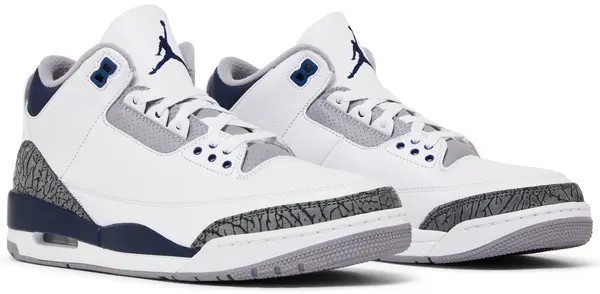 Air Jordan 3 Retro 'Midnight Navy' - HypeFly India View 3