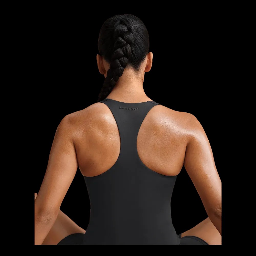 Nike X Skims Matte Women's Racerback Tank Top Obsidian - HypeFly India View 4