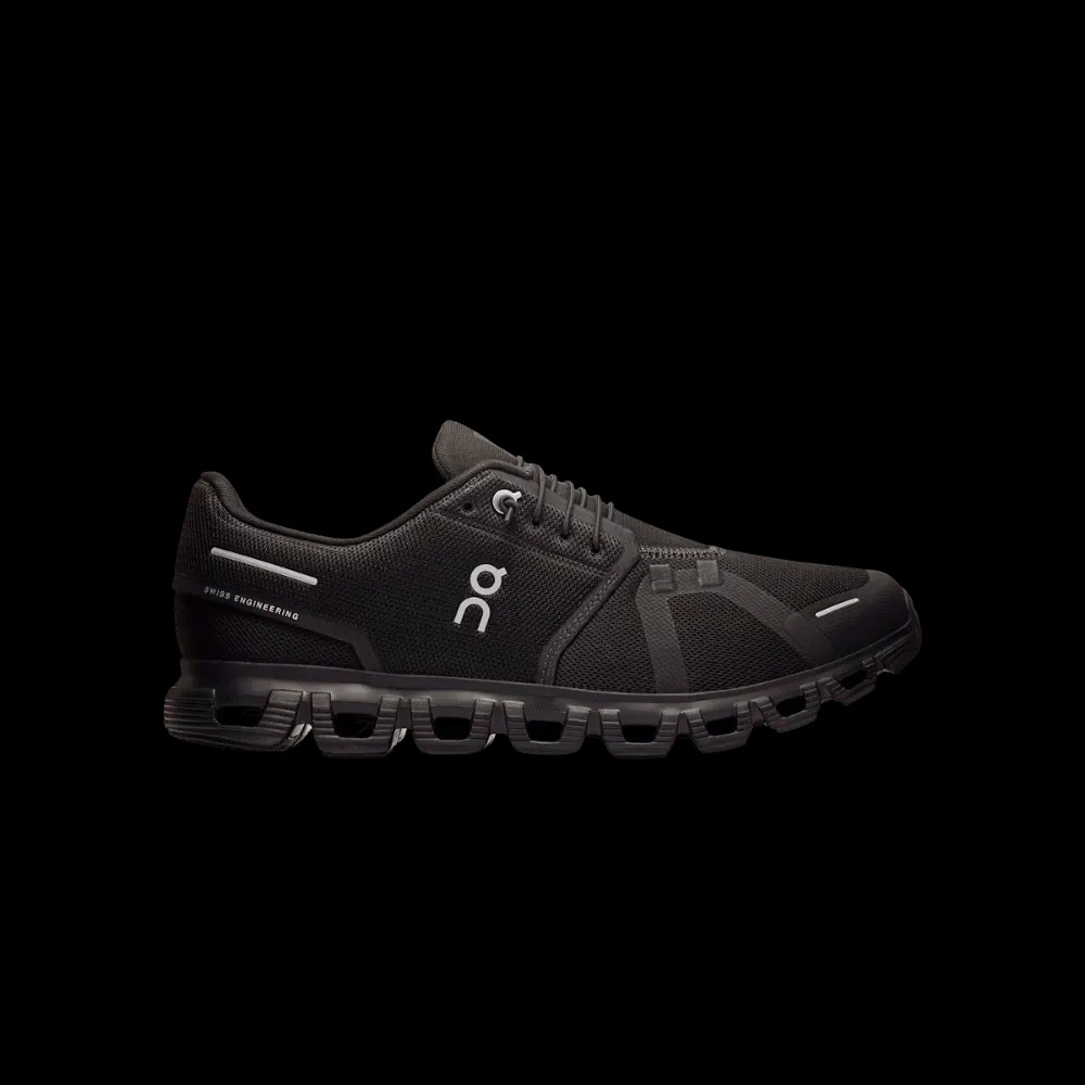 On Running Cloud 6 Wide Black - HypeFly India View 1