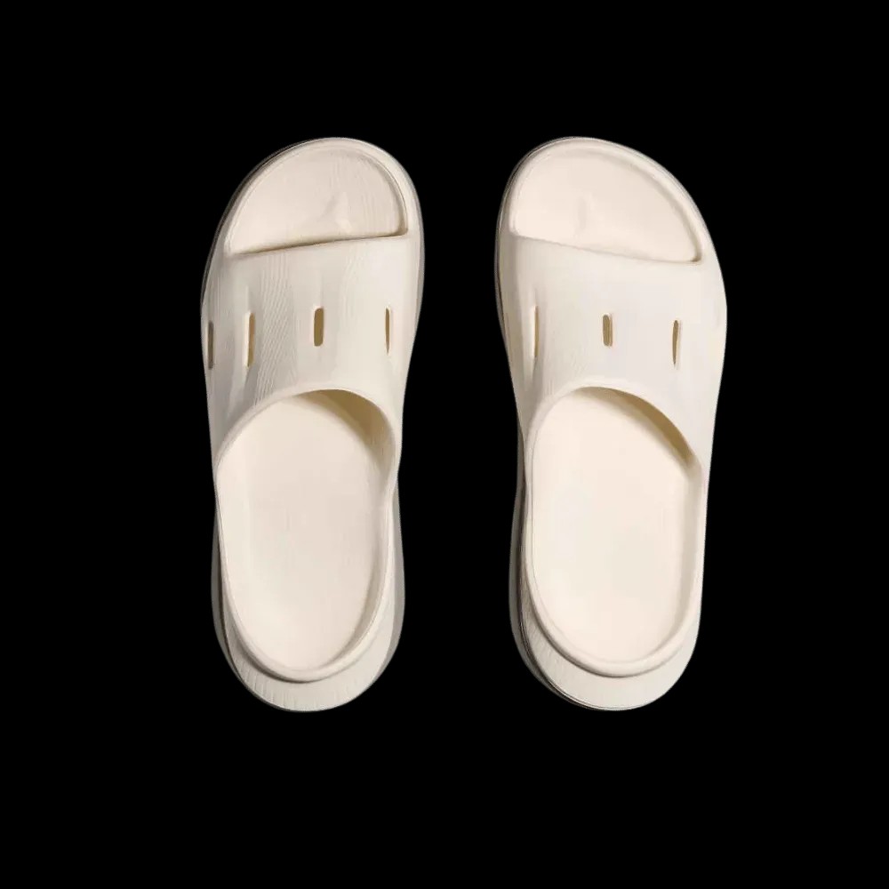 HOKA ORA Recovery Slide 3 "alabaster / stardust" - HypeFly India View 4