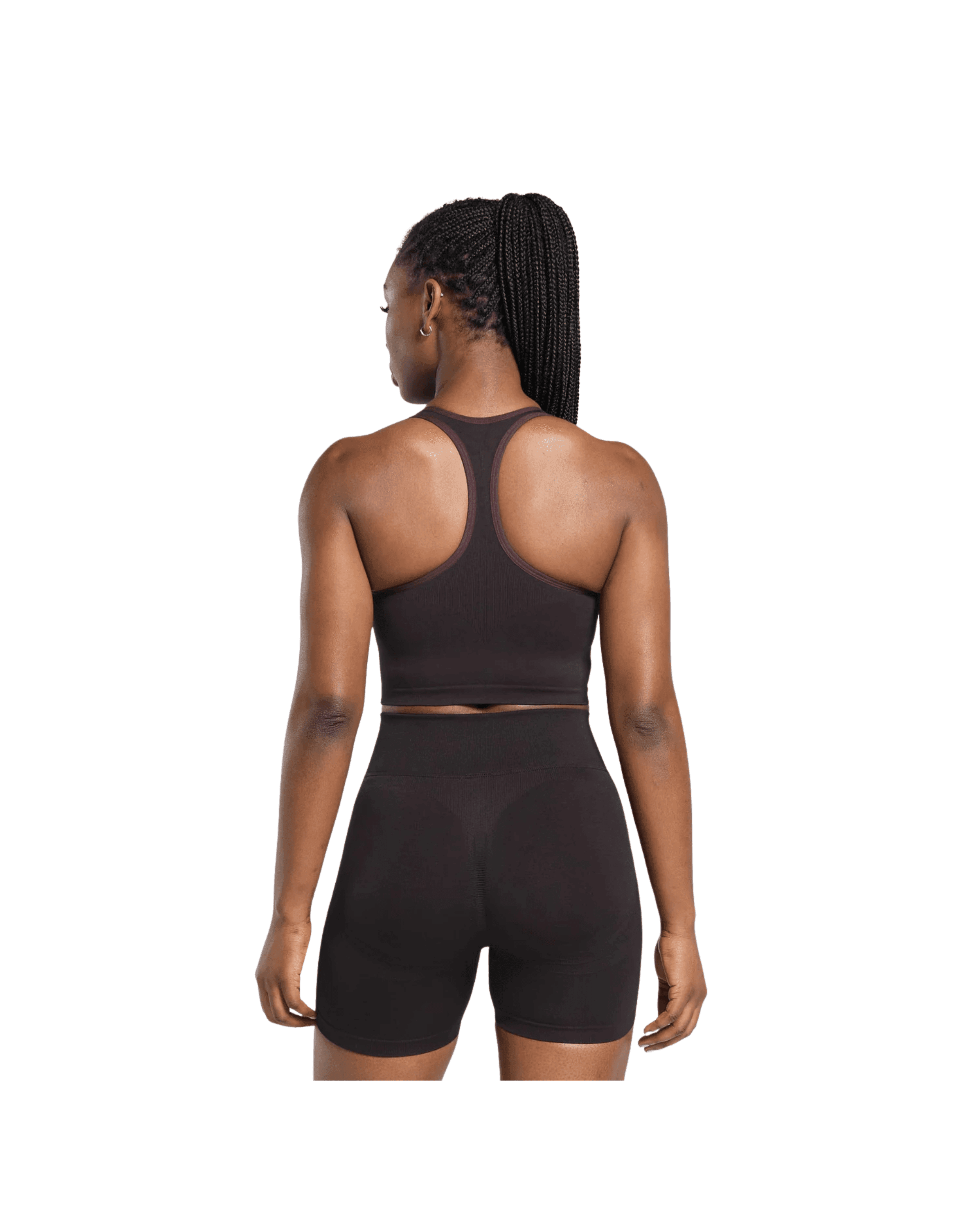 Gymshark Lift Seamless Midi Tank With Shelf Depth Purple - HypeFly India View 2
