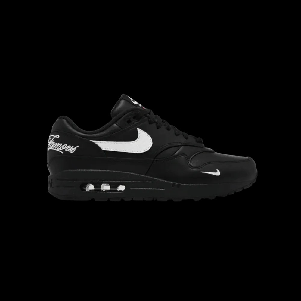 Supreme x Nike Air Max 1 '87 SP 'Black White' - HypeFly India View 1