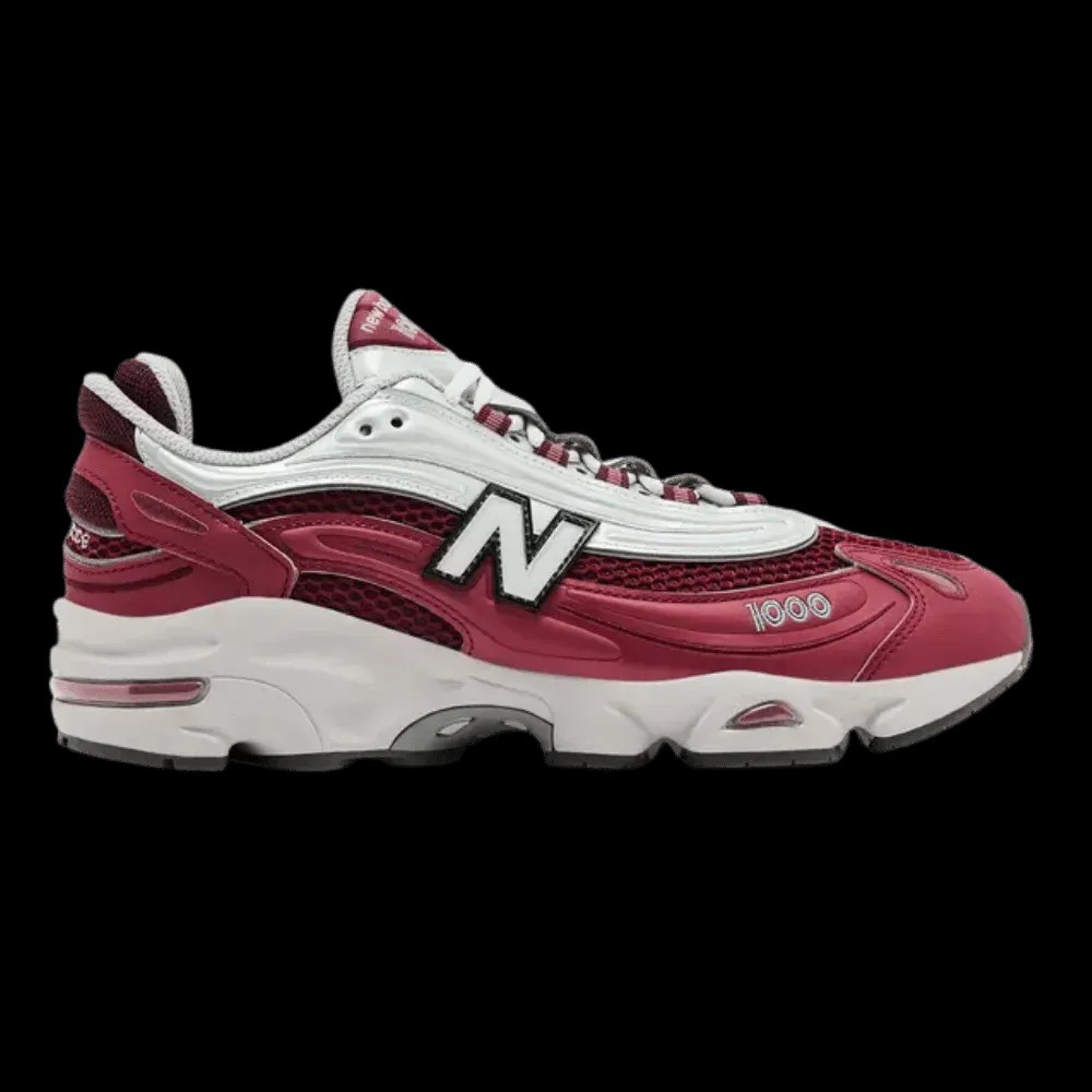 New Balance 1000 'Monarch Burgundy' - HypeFly India View 1