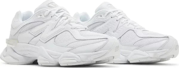 New Balance 9060 'Triple White' - HypeFly India View 2