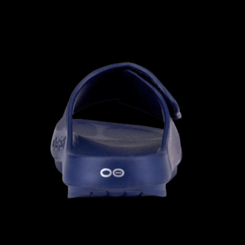 Oofos OOahh Sport Flex Sandal Navy - HypeFly India View 3