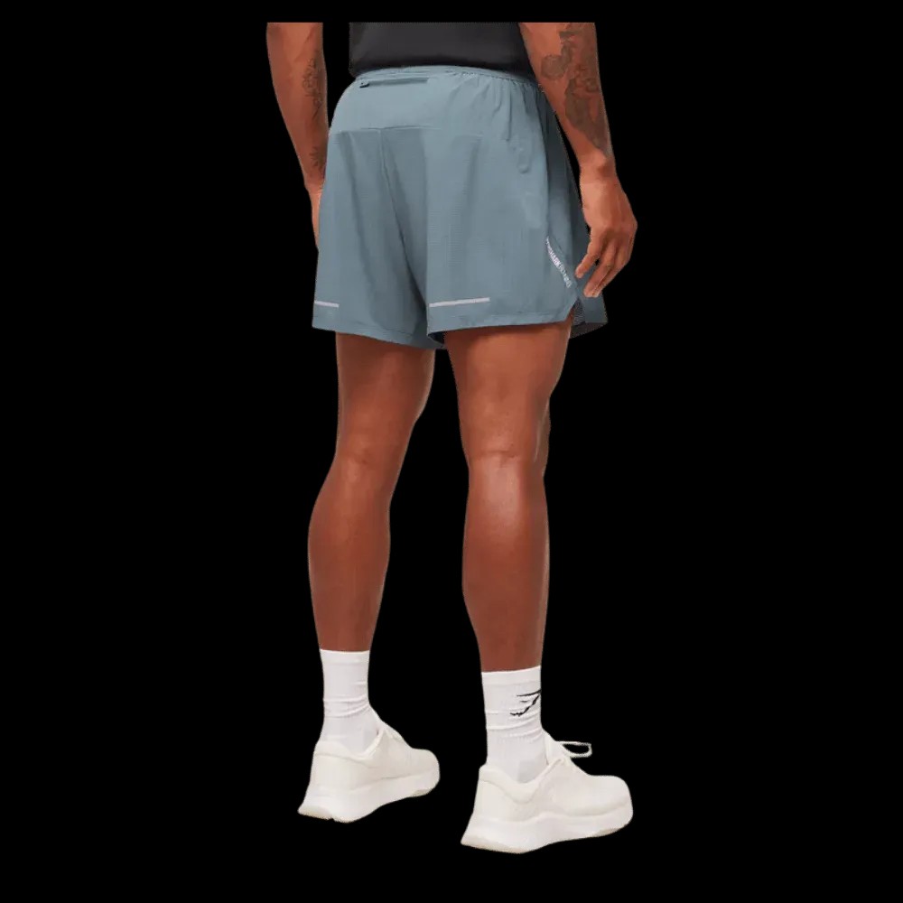Gymshark Running Short 5" Iron Blue - HypeFly India View 2