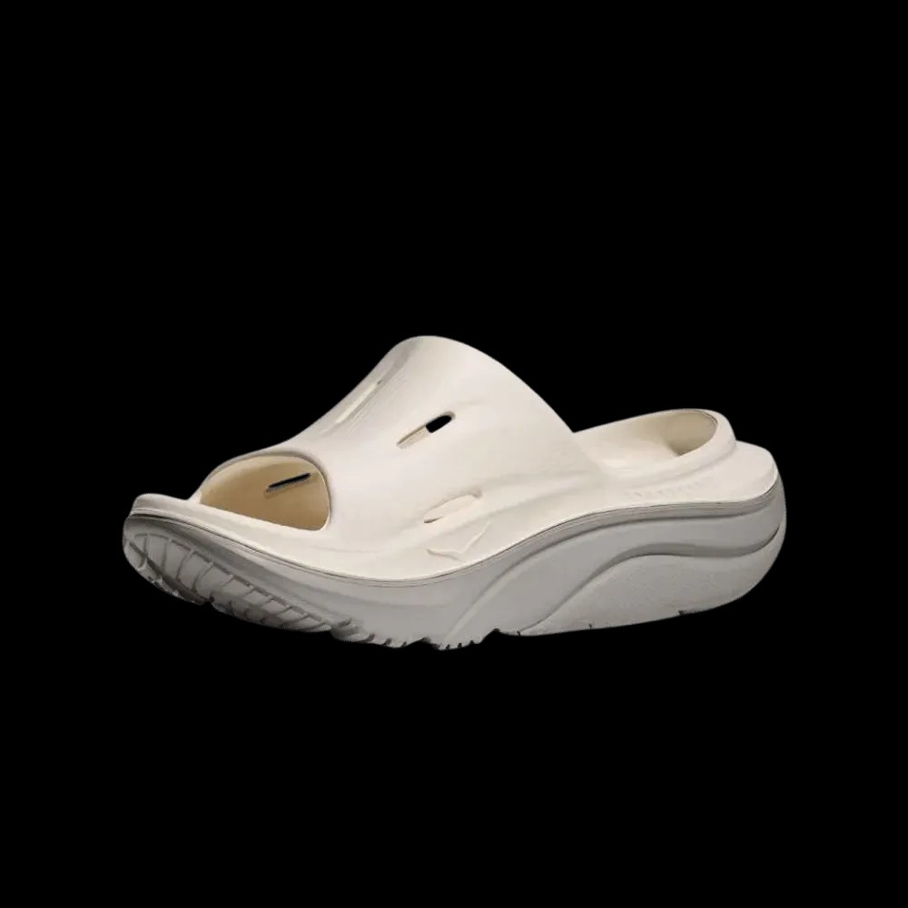 HOKA ORA Recovery Slide 3 "alabaster / stardust" - HypeFly India View 3