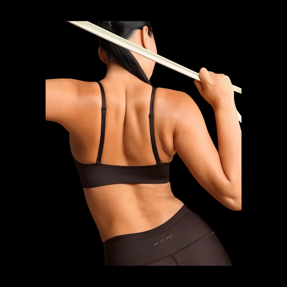 Nike x Skims Shine Women's V-Neck Bra Phoenix - HypeFly India View 5