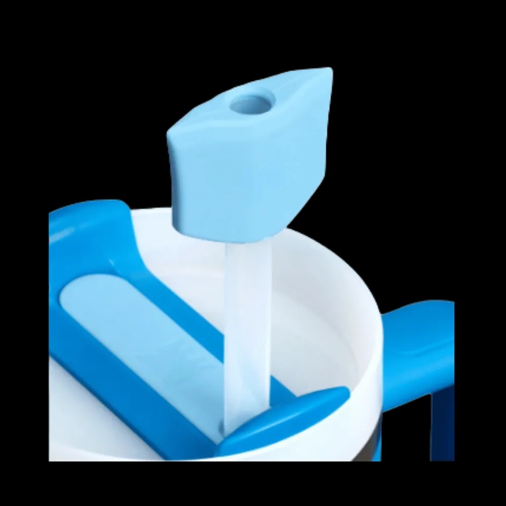 Stanley Stay Smooth Straw Topper 2-pack Sky - HypeFly India View 2