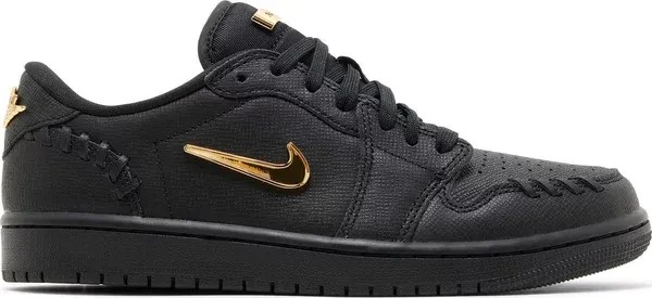 Air Jordan 1 Low Method of Make 'Black' - HypeFly India View 1
