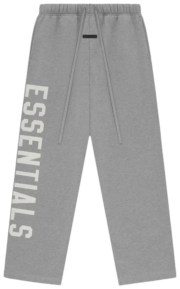 Fear of God Essentials Fleece Relaxed Sweatpant 'Dark Heather' - HypeFly India View 1