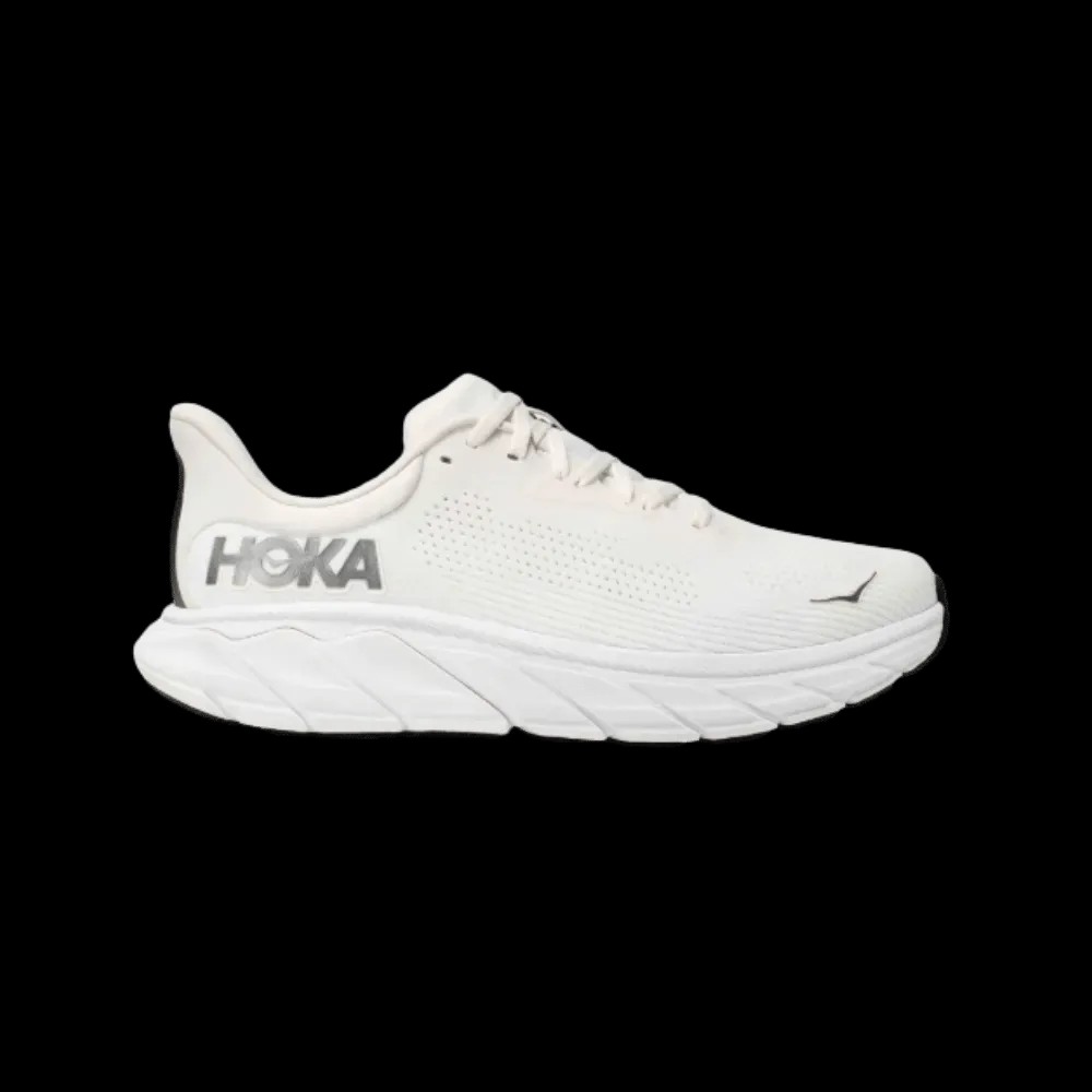 Hoka Arahi 7 blanc de blanc / steel wool - HypeFly India View 1