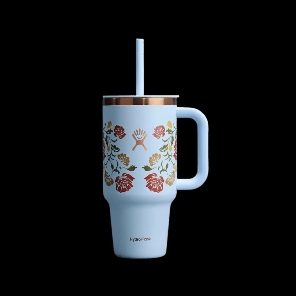 Hydro Flask 32 oz Travel Western Light Blue - HypeFly India View 1