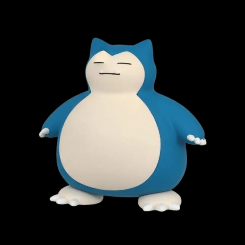 Pokemon 2024 Snorlax Takara Tomy Monster Figure - HypeFly India View 3