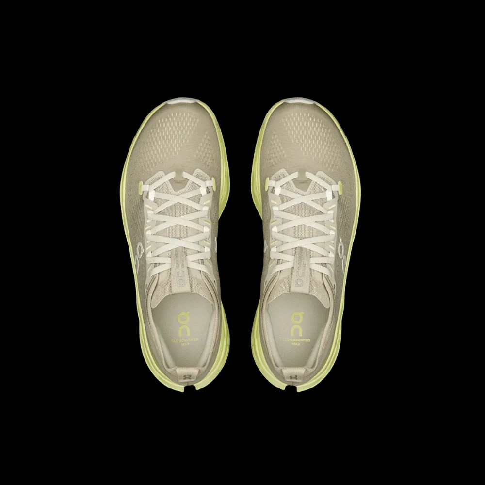 On Running Cloudsurfer Max Pelican Limeligh - HypeFly India View 4