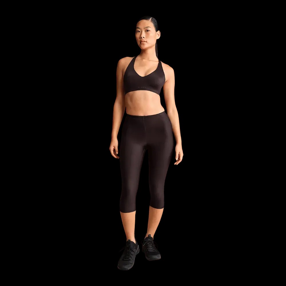 Nike x Skims Shine Women's V-Neck Bra Phoenix - HypeFly India View 4