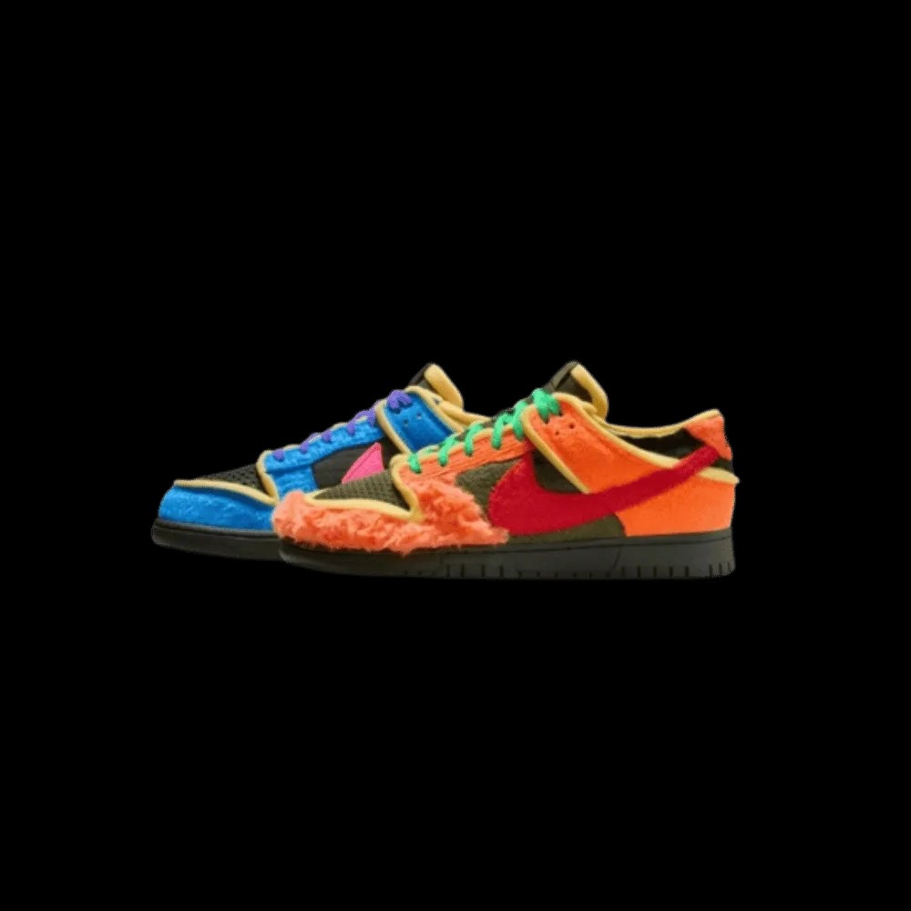 Nike Cactus Plant Flea Market x Dunk Low 'Swamp Sponge Pack - Photo Blue' - HypeFly India View 4