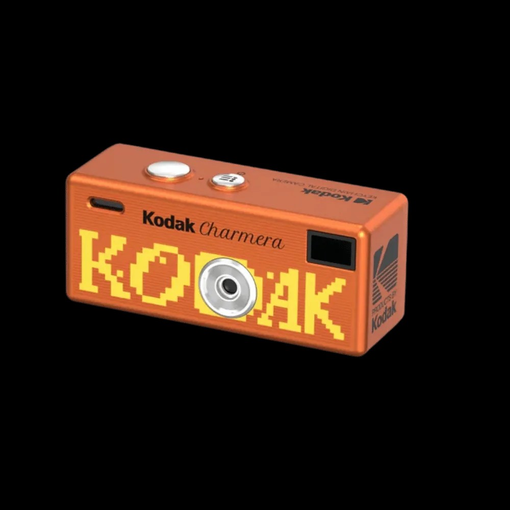 Kodak Charmera Millennium Keychain Digital Camera - Orange - HypeFly India View 1