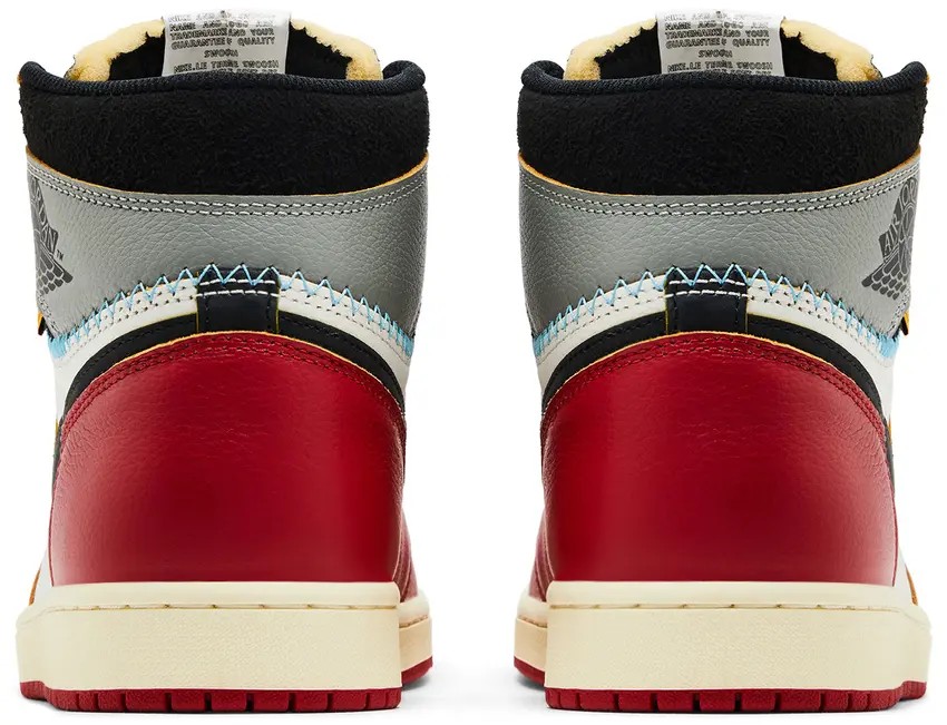 Union LA x Air Jordan 1 Retro High OG SP 'Chicago Shadow' - HypeFly India View 4