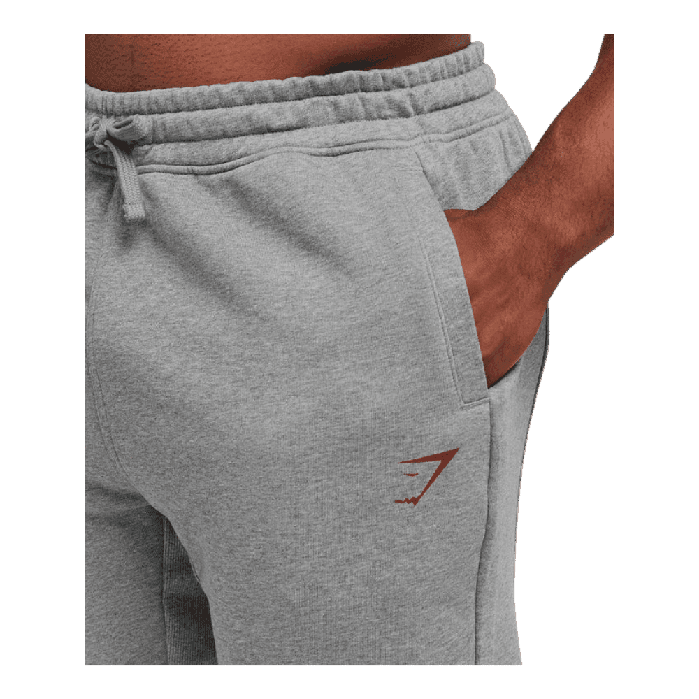 Gymshark Power Wordmark Jogger Oversized Fit Charcoal Core Marl - HypeFly India View 5