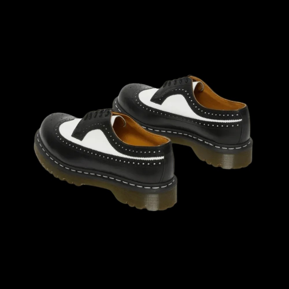 Dr Martens 3989 Bex Smooth Leather Brogue Shoes Black - HypeFly India View 2