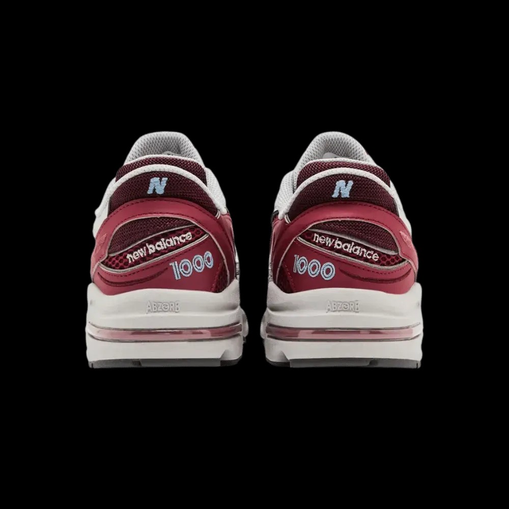 New Balance 1000 'Monarch Burgundy' - HypeFly India View 4