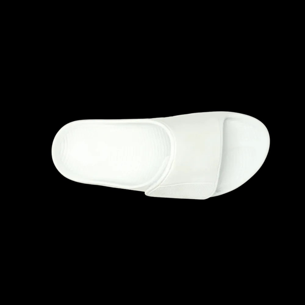 Oofos OOahh Sport Flex Sandal white - HypeFly India View 2