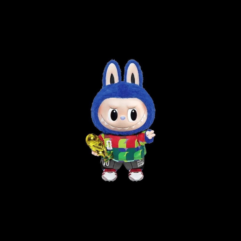 POP MART THE MONSTERS X FIFA Series Catch the Win Enamel Plush Trendy Doll - HypeFly India View 1