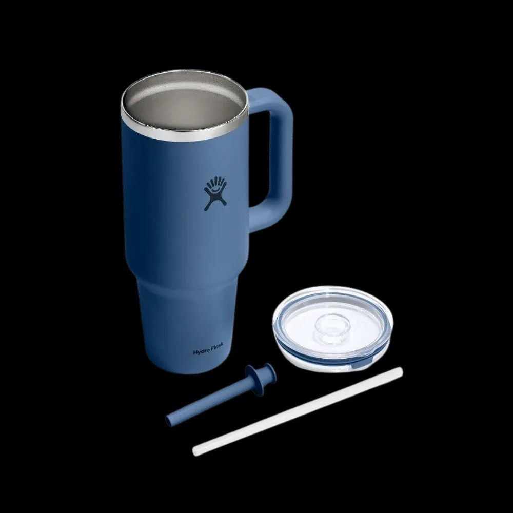 Hydro Flask 32 oz Travel Tumbler Harbor Blue - HypeFly India View 3