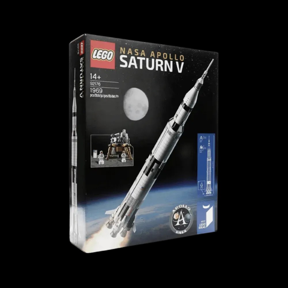 LEGO Ideas NASA Apollo Saturn V - HypeFly India View 1