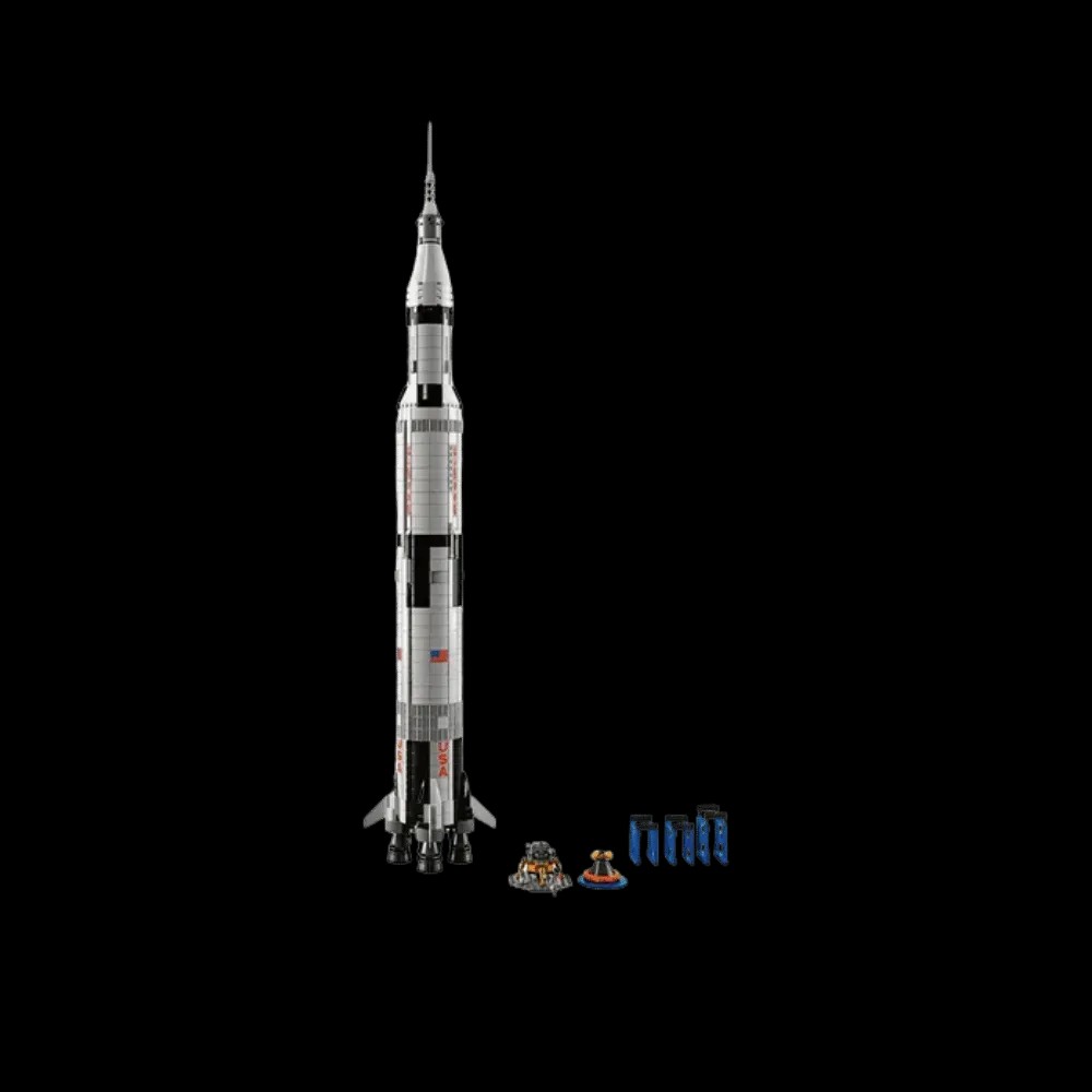 LEGO Ideas NASA Apollo Saturn V - HypeFly India View 2