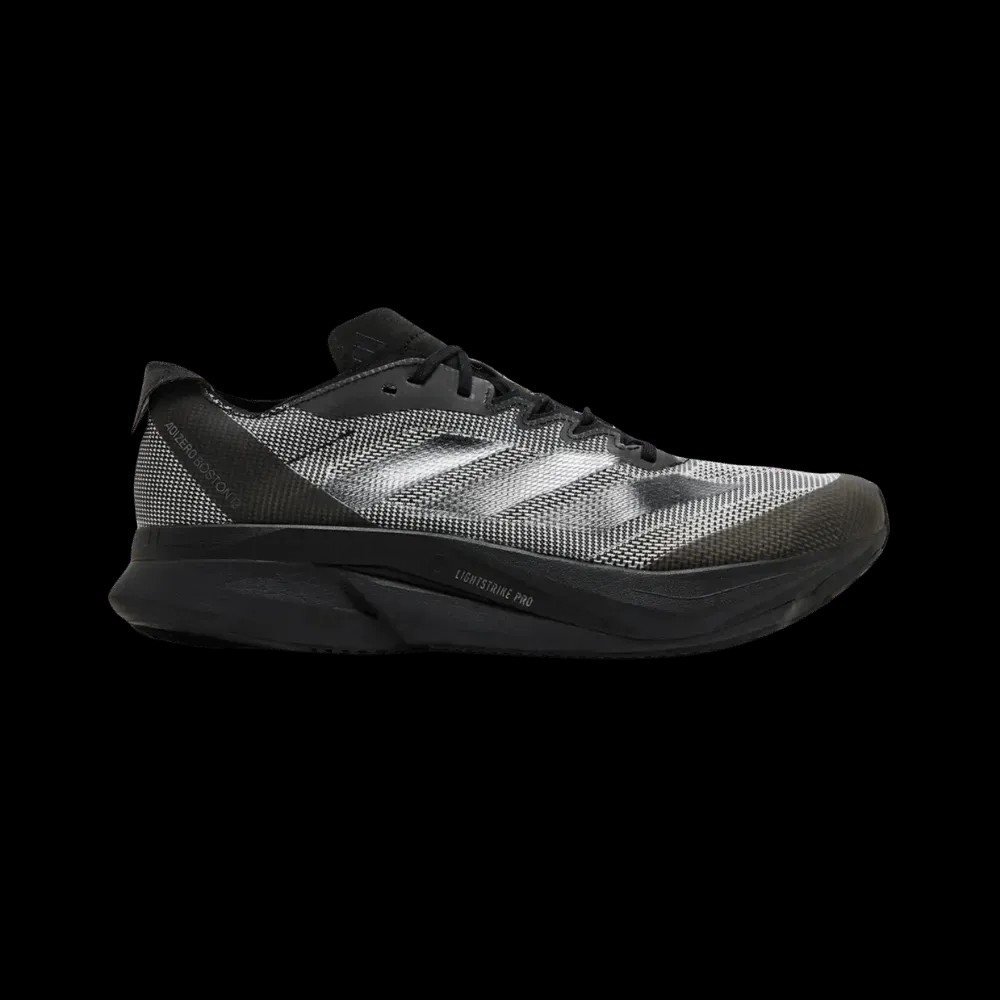 Adidas Adizero Boston 12 'Black Carbon' - HypeFly India View 1