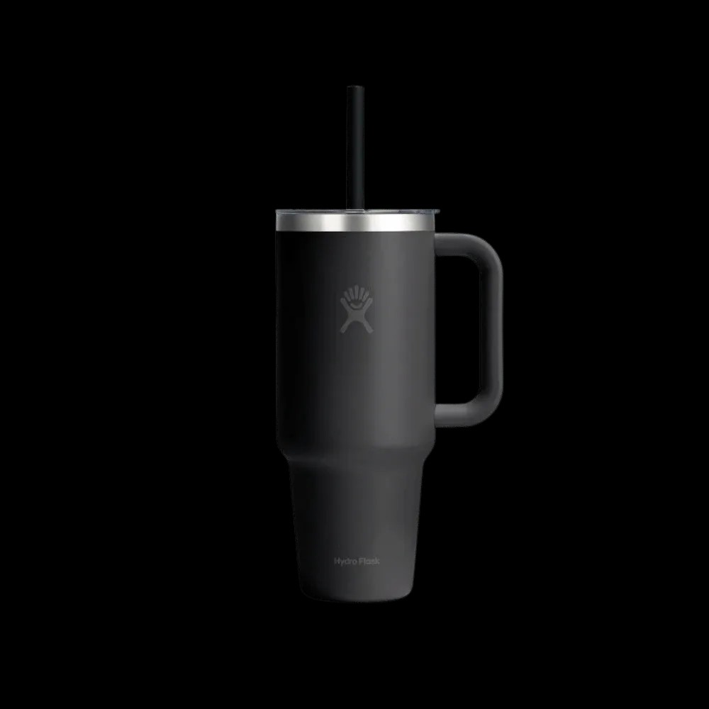 Hydro Flask 32 oz Travel Tumbler Black-Clear - HypeFly India View 1