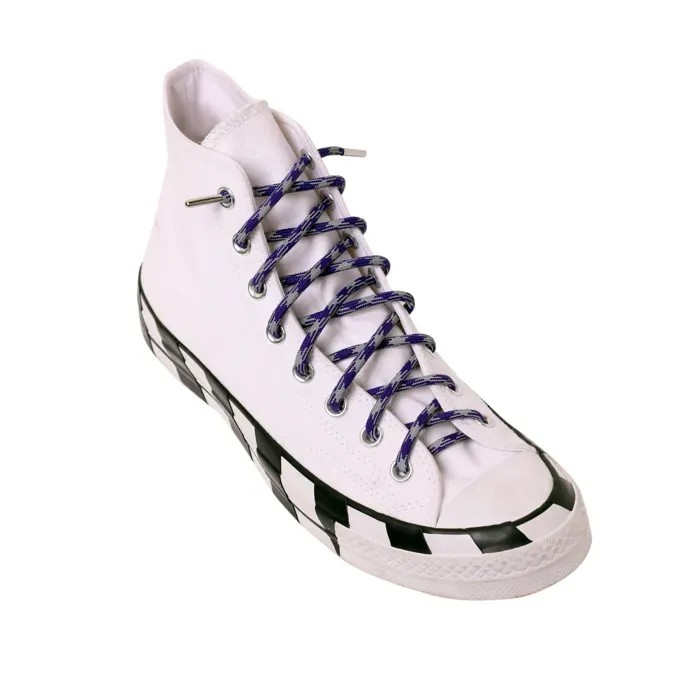 Flashing Violet Reflective Laces - HypeFly India View 2