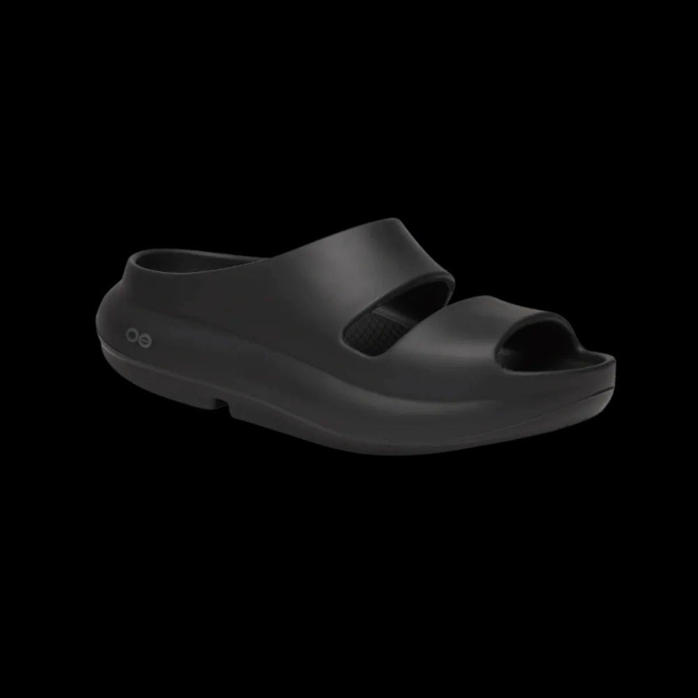 Oofos OOyea Slide Sandal -Black - HypeFly India View 3