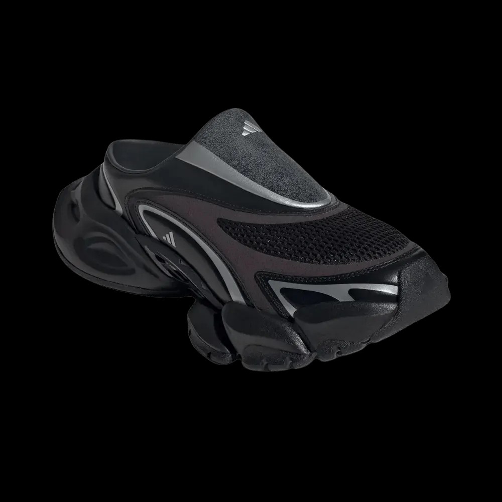 Adidas XLG Runner Mule Black Silver - HypeFly India View 5