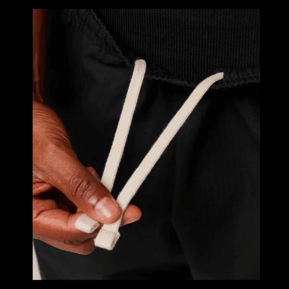 Gymshark Straight Leg Pumper Pants Oversized Fit Black - HypeFly India View 5