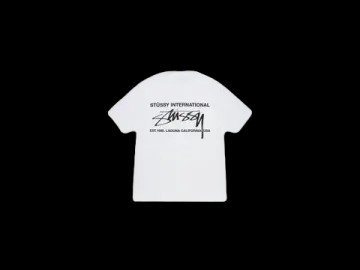 Stussy Smooth International Tee White - HypeFly India View 1