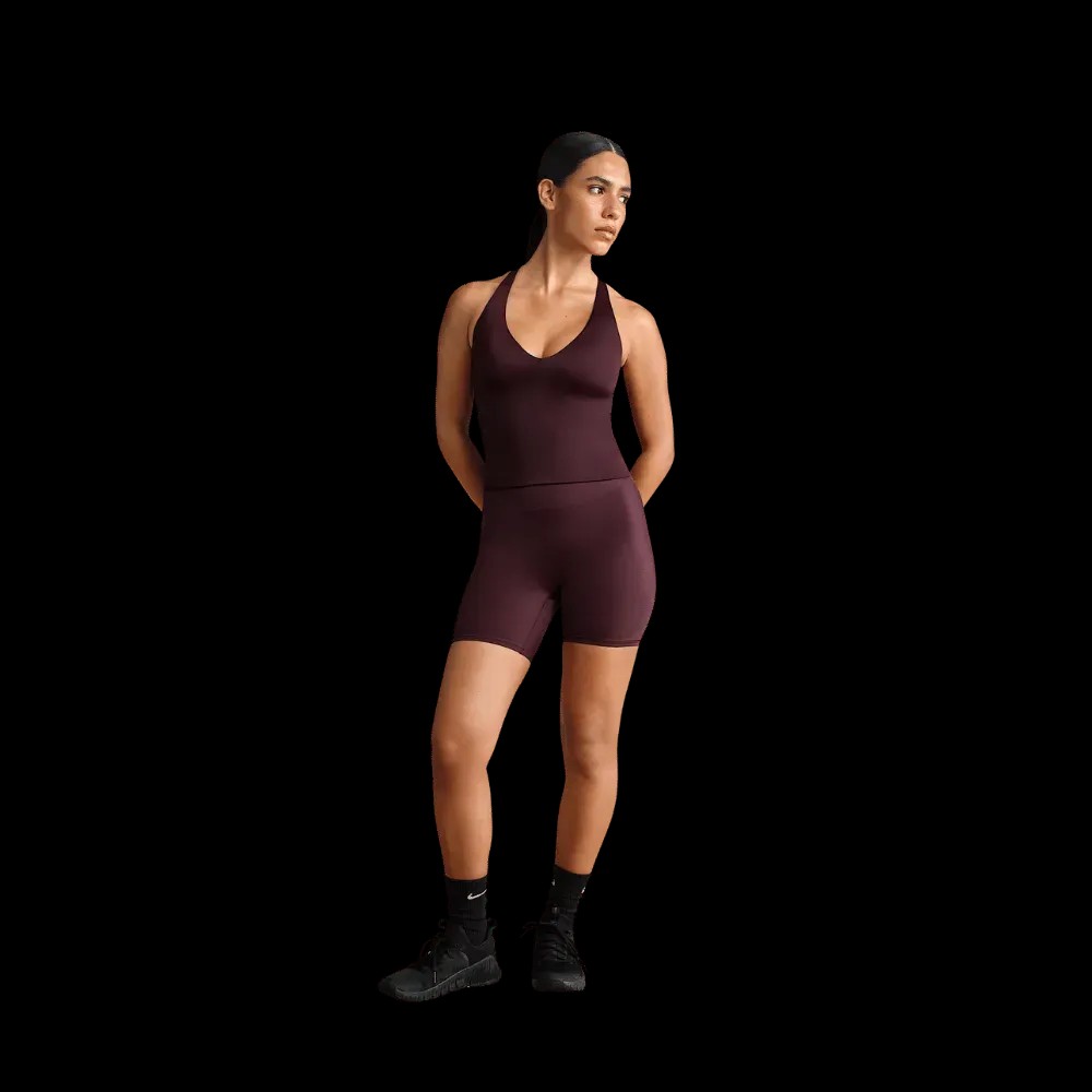 Nike X Skims Shine Women's V-Neck Tank Top CURRANT - HypeFly India View 5